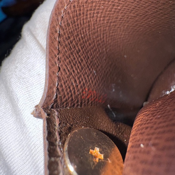 Louis Vuitton repurpose handpainted converted cigarette case brown DAMIER canvas - Picture 12 of 14